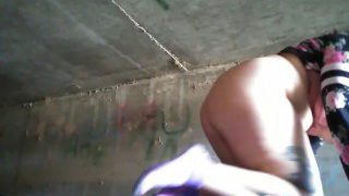 Fukking my stepmom in stormdrain behind school