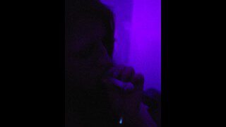 Introducing , Youngest sis Embyr.First time on film blowing clouds