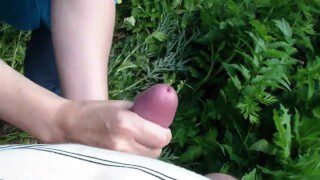 Mom masturbate dick son and son cums.  Sperm of dickhead son. Taboo Youth