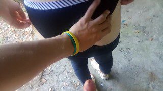 StepSister started to seduce,first sucked and then gave.YOUNG and HOT.